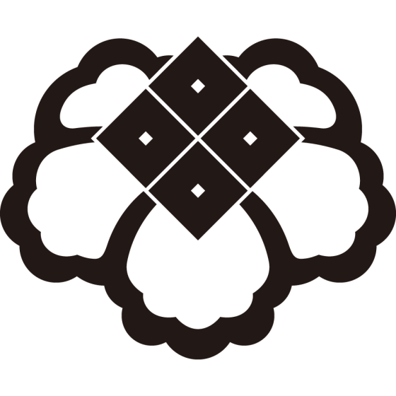 中陰蔦に四つ目紋