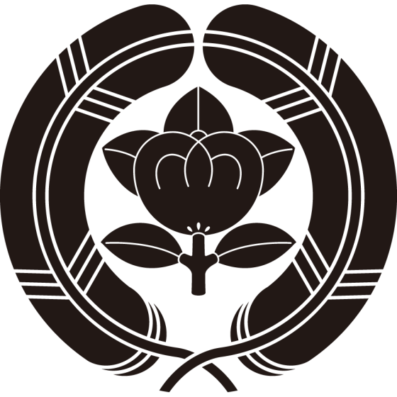 抱き鷹の羽に橘紋