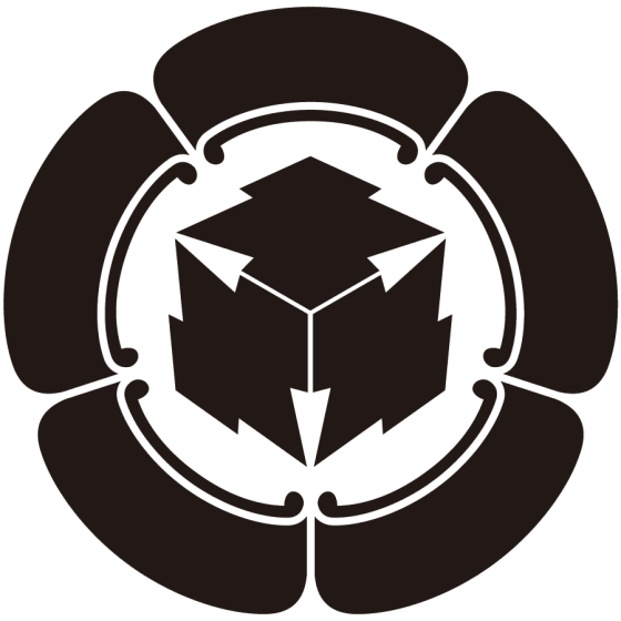 五瓜に三つ松皮菱紋