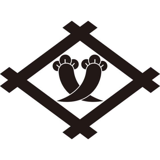 井桁に違い丁子紋