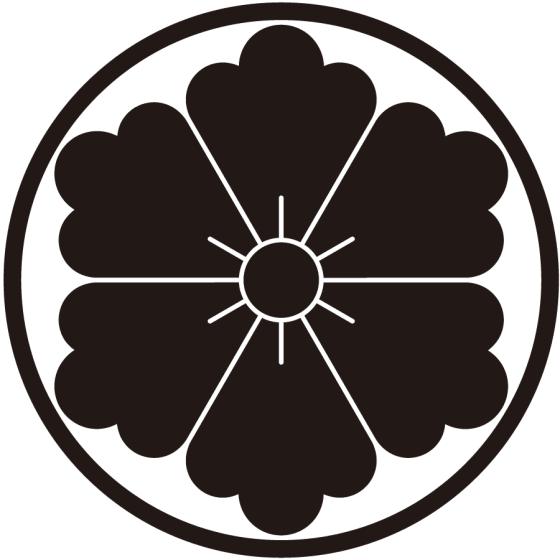 糸輪に六つ唐花紋