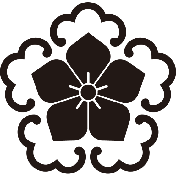 五つ唐鐶に桔梗紋