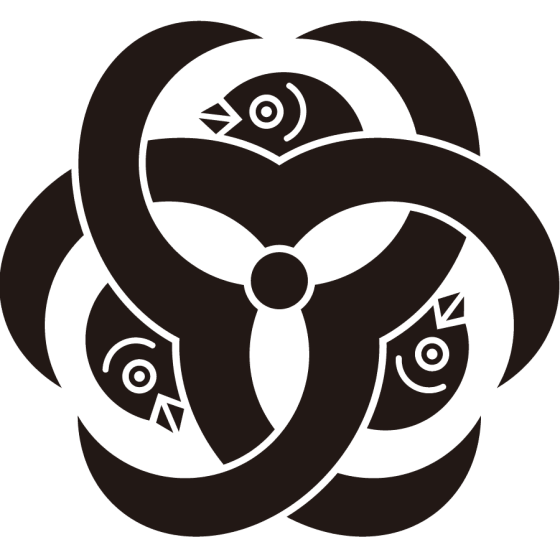 釜敷雁金紋