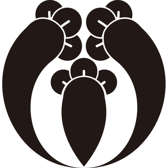 子持ち抱き丁子紋
