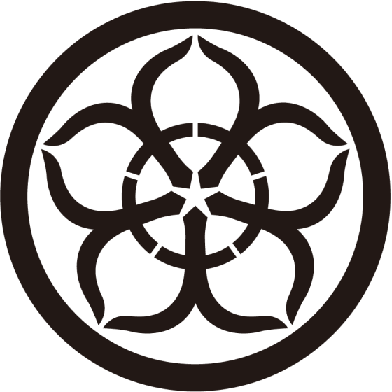 丸に大の字桔梗紋