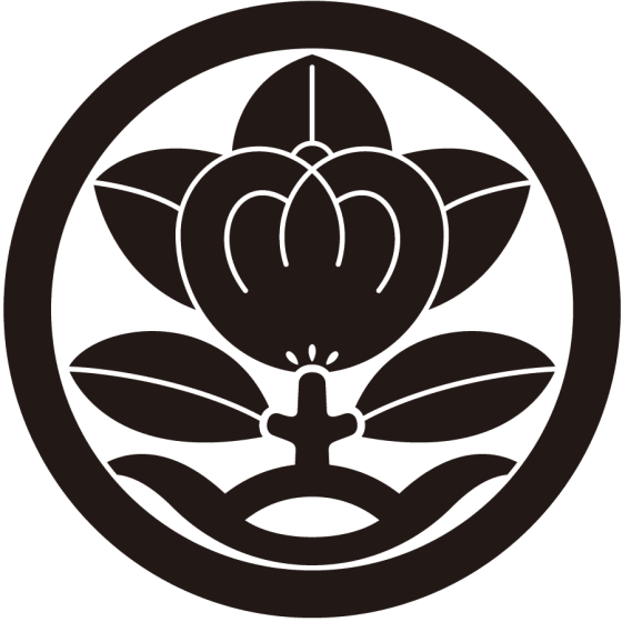 丸に台付き橘紋