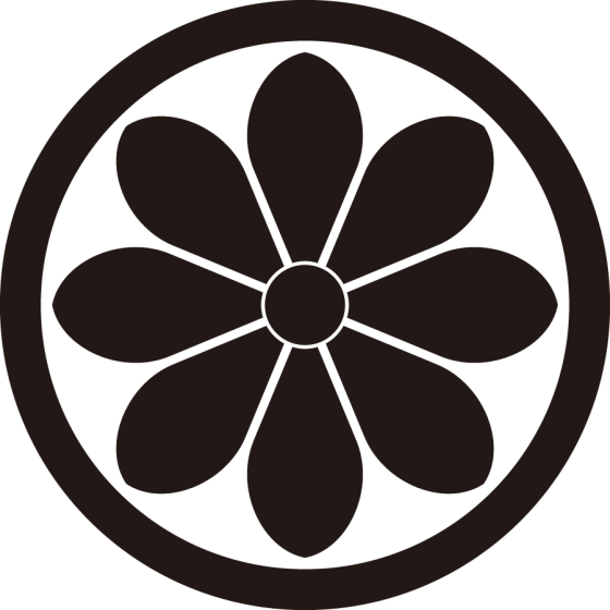 丸に八葉菊紋
