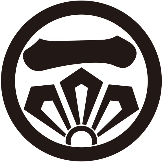 植村割り桔梗紋