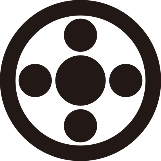 丸に五つ星紋
