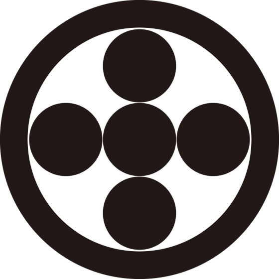 丸に五つ星紋