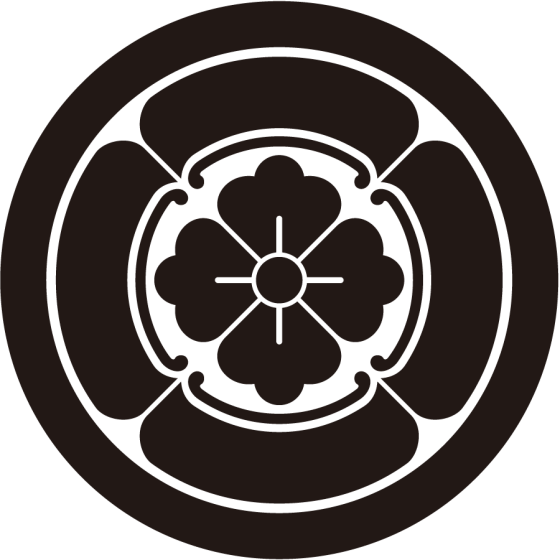 丸に四方木瓜紋