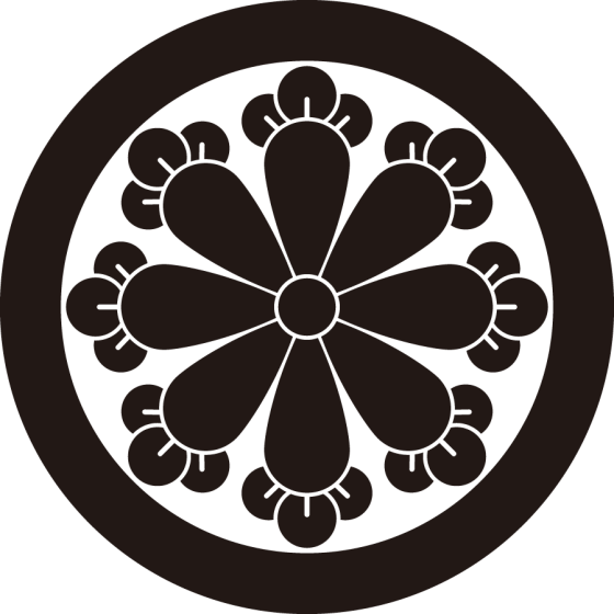 丸に八つ丁子紋
