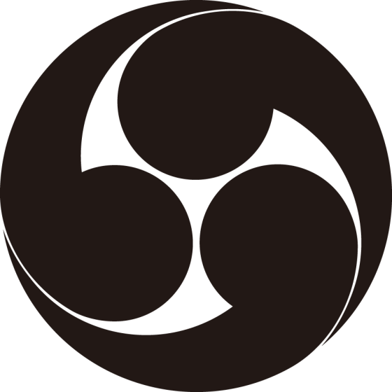 右三つ巴紋