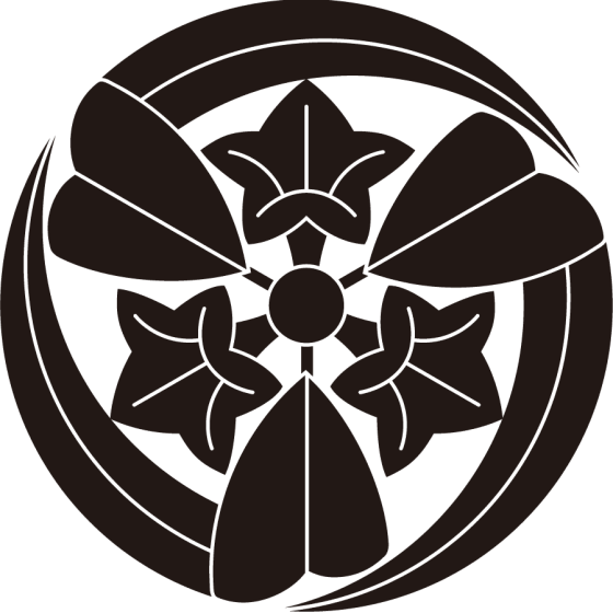 三つ葉折れ竜胆紋