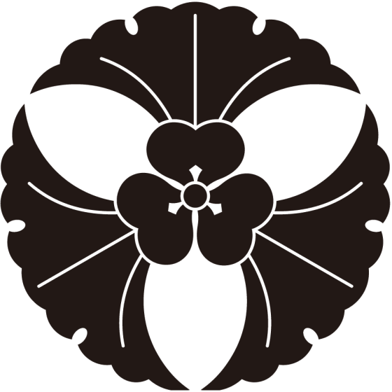 三つ銀杏に片喰紋