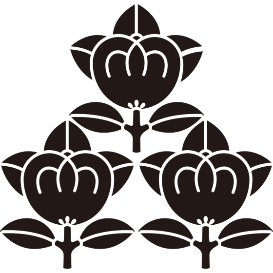 三つ盛り橘紋