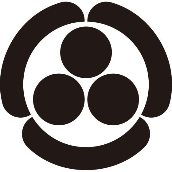 三つ瓜形に三つ星紋