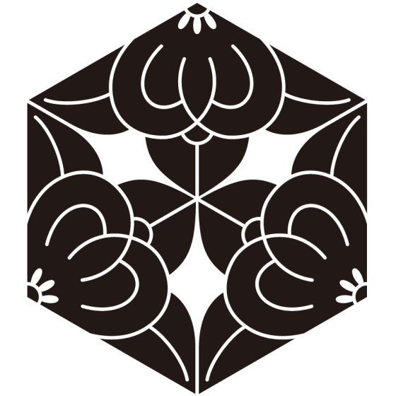 三つ割り六甲橘紋