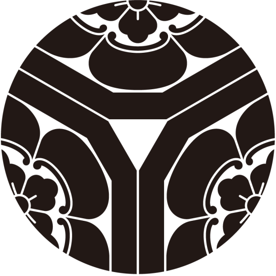 三つ割り隅切木瓜紋
