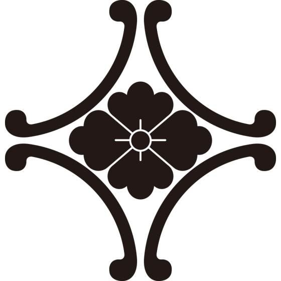 外四つ鐶に花菱紋