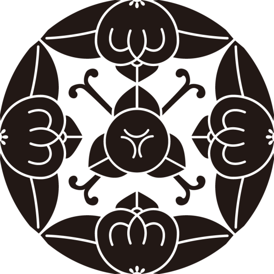 橘浮線綾崩し紋