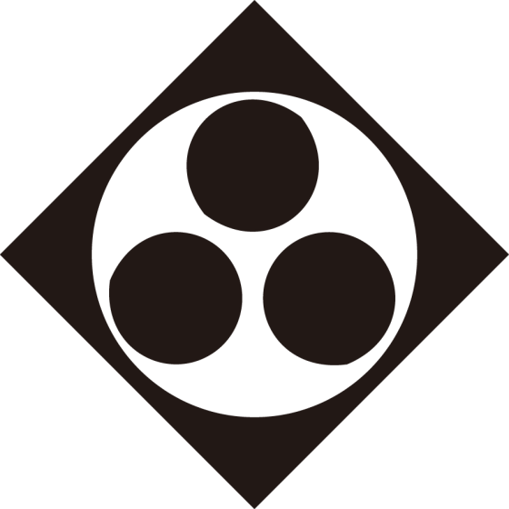 鉄砲角に三つ星紋