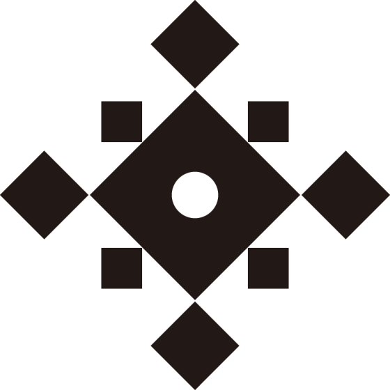 八つ石に釘抜紋