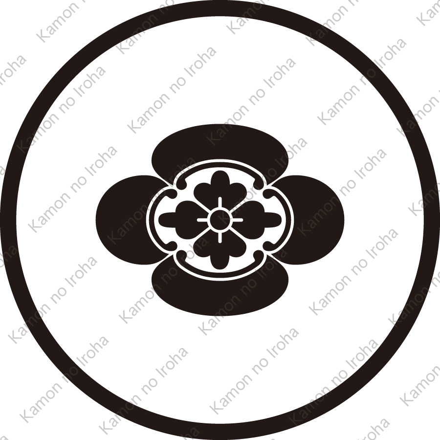 糸輪に豆木瓜紋