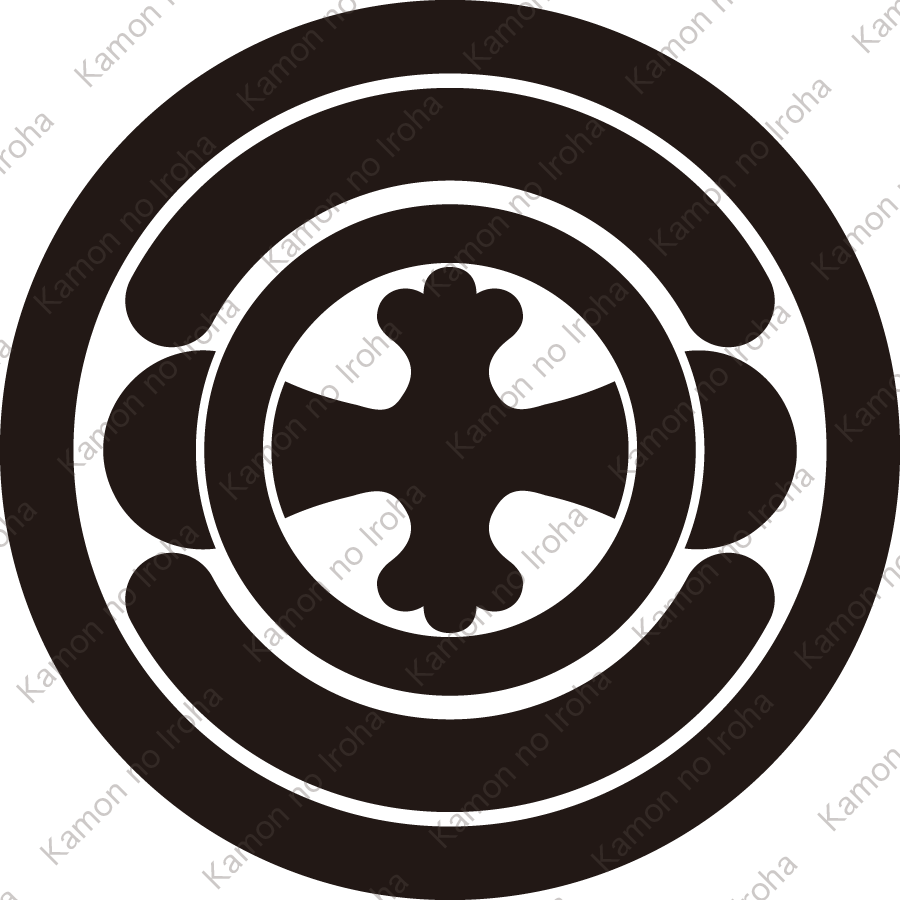 丸に木瓜崩し紋