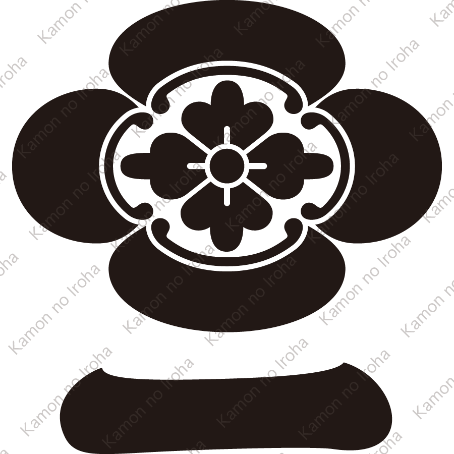 木瓜に一文字紋