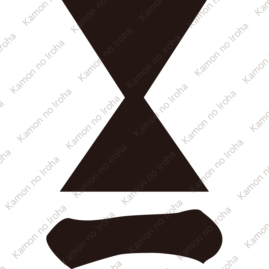 輪鼓に一文字紋