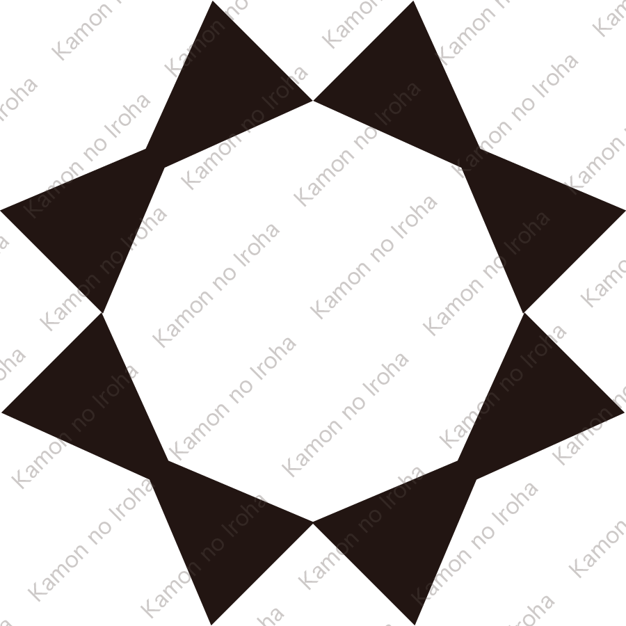 四つ繋ぎ輪鼓紋