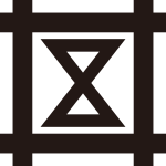 平井筒に中陰輪鼓紋