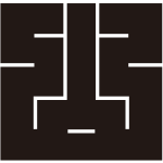 山の角字紋